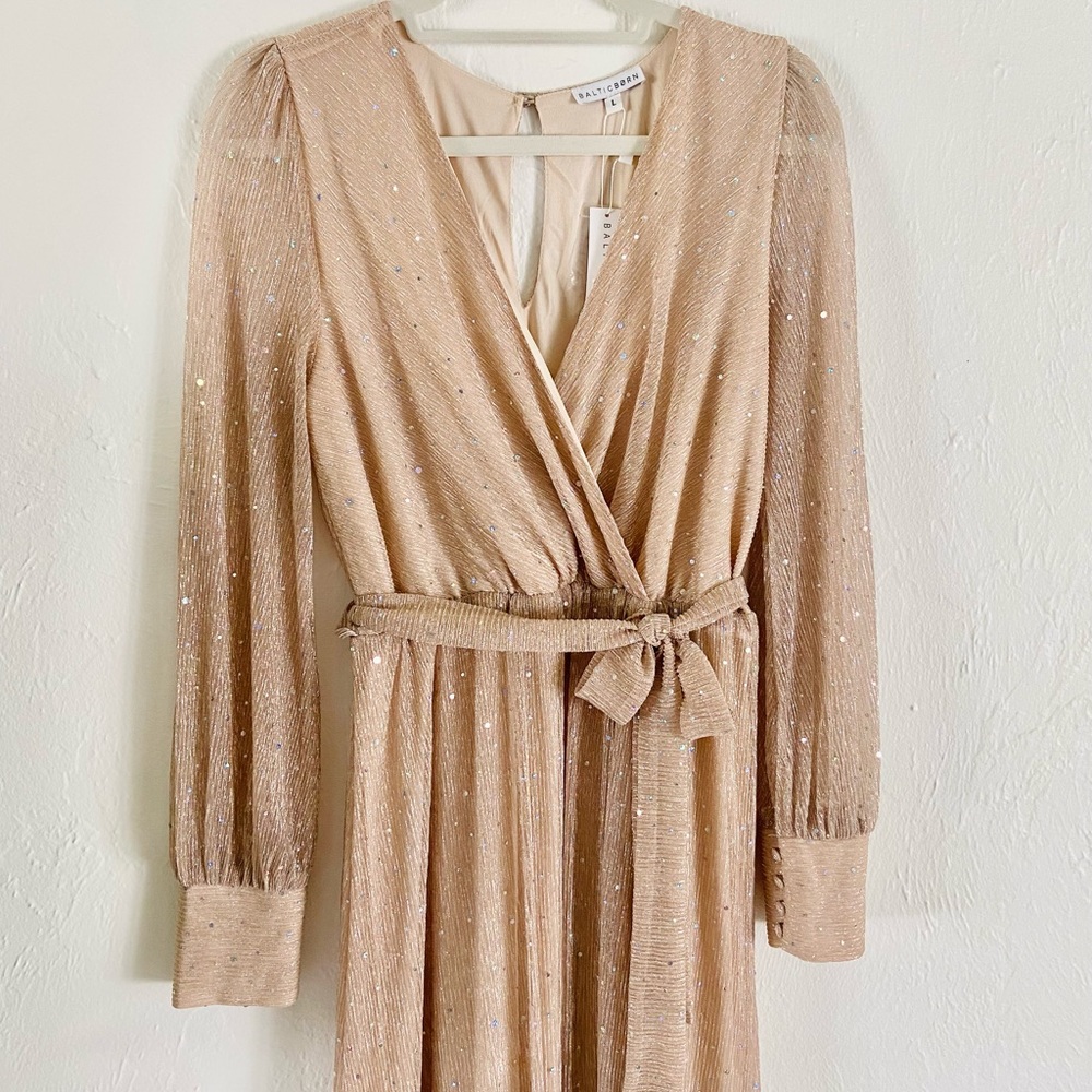 Baltic Born Abigail Sparkle dress size L NWT